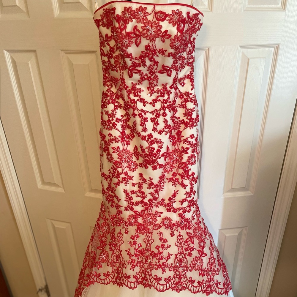 Stunning vintage tiffany design's dress